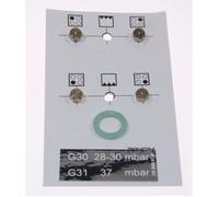 Kit Injecteur Butane - BEKO - 5278610 - Compatible avec plusieurs modèles - Accessoire de four - Pièce d'origine