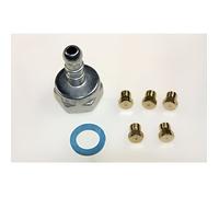 Kit injecteur gaz butane - Whirlpool - 480121102364 - Accessoires cuisinière - Gris - Compatible modèles variés
