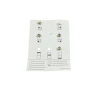 KIT INJECTEURS GAZ BUTANE pour CUISINIERE BEKO - 4431900202