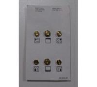 Kit injecteurs gaz butane pour table de cuisson BEKO CG61000G