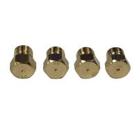 Kit injecteurs gaz butane - Whirlpool - 90125091 - Compatible Table de cuisson à gaz - Jaune