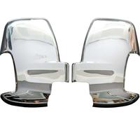 Kit Inox Coques / Coiffes de Rétroviseur pour Ford Transit 7 Année à partir 2014