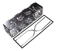 Kit installation 1DIN - ACV - Cage universelle - Couleur Gris - Universel - Voiture