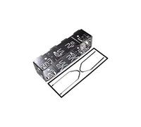 ACV Cadre de montage pour autoradio 1700-33 Kit installation 1DIN cage universelle avec clés