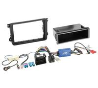 Kit Installation autoradio 1DIN SW Adaptateur ant. compatible avec VW Seat Skoda