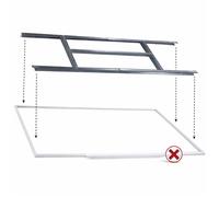 Kit installation pour plancher - Kit plancher pour abri de jardin Trigano de 4,29 m²