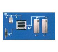 Kit interphone 2 postes audio - FERMAX - 3520 Blanc cassé / beige clair