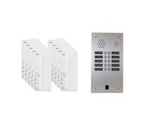 Kit interphone 2 rangées avec 10 combinés URMET Collectif