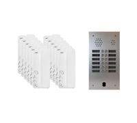 Kit interphone 2 rangées avec 12 combinés URMET Collectif