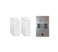 Kit interphone 2 rangées avec 6 combinés URMET Collectif