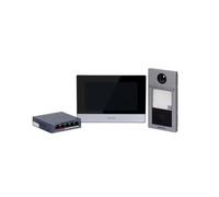 Kit interphone vidéo connecté Hikvision , Wi-Fi antivandale (IK08) avec lecteur de badge intégré