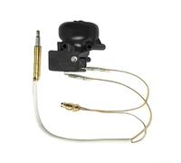 Kit interrupteur de sécurité thermocouple et inclinaison pour chauffage de terrasse avec manchons résistants à la température et câble thermique étendu de 350 mm