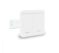 Kit Interrupteur Sans Fil (1 interrupteur - 2 boutons), Interrupteur Mobile AC 220V Relais Récepteur RF 433Mhz émetteur Radio 100 Mètres De Plage De Contrôle Pour L'éclairage