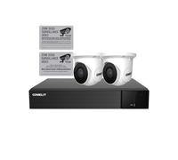 Kit Ip, 1 X Ipnvr004N06Pa, 2 X Iptcamn04Za, 1 X 43502C, 1 X 43502D - COMELIT IPTKIT4N04PBFR