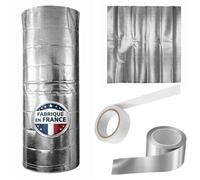 Kit isolant pour ballon d'eau chaude EURO VANADIUM 160 x 200 cm - compatible jusqu'à 300 L - mousse polypropylène gris