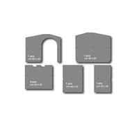 Kit isolant pour niches en plastique "Bungalow" - Noir - Taille L