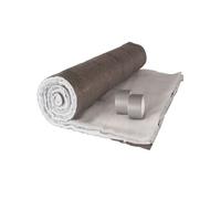 IDMarket Kit d'isolation pour porte de service 210 x 85 cm