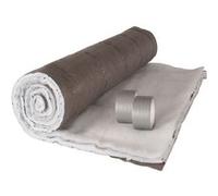 IDMarket Kit d'isolation pour porte de service 210 x 85 cm