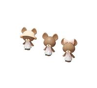 BANDAI Haco Room Kit Jackie 26 Pièces à Assembler Poupée Jackie et Accessoires Mini-Univers Jeu de Construction - 35461