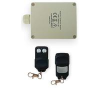 Superior Electronics Kit récepteur d'extérieur SUPRK004 220V 2 canaux 12A +2 télécommandes 433 MHz