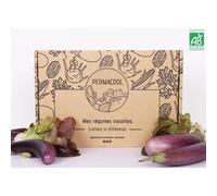 Kit jardinage - mes légumes insolites : aubergine, concombre, maïs, chou-rave…