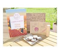 Kit jardinage - terra rossa : haricot nain big borlotto et chicorée bio