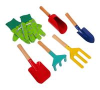Kit Jardinier pour Débutants, Râteau à Planter Les Fleurs en Bois Fer | Outils de Jardinage pour Semis et Engrais, Surface Polie Résistante, Usage au Jardin, Transfert Rapide