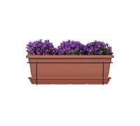 Kit Jardiniere Avec Support En Métal Et Plateau - Relax - Terra. 50 Cm - Recyclé Et 100% Recyclable - Volume Pour Plantes