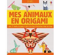 Kit Je crée... Mes animaux en origami