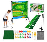 Kit Jeu Golf, Duel MiniGolf Intérieur Et Extérieur pour Enfants Et Adultes