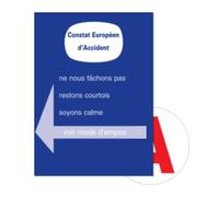 Kit Jeune Conducteur, Disque de Stationnement Bleu et A Magnétique, Fabriqué en France
