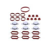 Kit Joint de Collecteur d'Admission Moteur 6x32 mm Compatible avec Série 3 E46 330 1999-2005 Série 5 E39 525 530 1998-2003 X3 E83 3.0L 2004-2011 Remplacement 11612245439 11617800585 11617790701