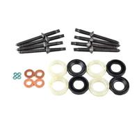 Kit Joints d'Étanchéité avec Vis d'Injecteur pour montage Bosch compatible pour Berlingo C2 C3 C4 C5 II III Jumpy Xsara Picasso 206 207 307 308 407 1007 3008 5008 Expert 1.6 HDi 1610564580