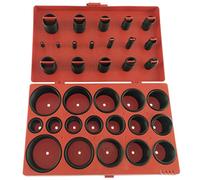Kit Joints Toriques 419 Pièces 32 Tailles Métriques NBR Résistance Huile Essence Hydraulique Pneumatique
