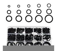 Kit Joints Toriques,Assortiment De Rondelles Combinées En Caoutchouc Et Éléments D'Étanchéité | Outil de Réparation Automobile Précis pour Pièces de Voiture, Valves, Tuyaux