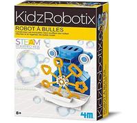 Kit jouet scientifique - 4M - Kidz Labs Robot à Bulles - 10 cm - À partir de 8 ans - Fonctionne sur piles