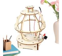Kit Jouet Scientifique Construction en Bois pour La Physique Éducative | Jouet Sismographe d'Exploration Physique Pour École Maison Laboratoire Garçons Filles