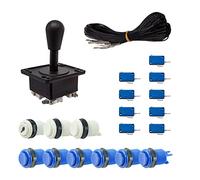 Kit Joysticks et boutons Arcade 1 Joueur Boutons Américains Joystick Américain Câble Gpio Jeux Vidéo Retro Gaming