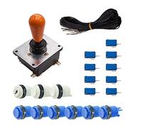Kit Joysticks et boutons Arcade 1 Joueur Boutons Américains Joystick Coréen Câble Gpio Jeux Vidéo Retro Gaming