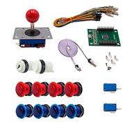 Kit Joysticks et boutons Arcade 1 Joueur Boutons Génériques Joystick Zippyy Tige Courte Boule Carte XinMoTek Jeux Vidéo Retro Gaming