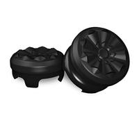 KontrolFr PS Fr alaxy Black Grips pour Manette PS5 | Rehausseurs & Protection de Joystick pour PS5 & PS4 | Précision & Aim Assist | Noir