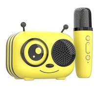 CGV | Kit karaoké/Enceinte Bluetooth et Micro sans Fil Maya | Effets Voix Magiques, contrôle des Effets sur Le Micro | Compatible iOS et Androïd | Autonomie 8h, Recharge USB