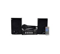 Kit Karaoké Party Sound & Light PARTY-KA100, 2x50W, USB SD et Bluetooth, Micro