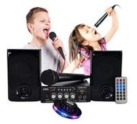 Kit Karaoké Party Sound & Light PARTY-KA100, USB SD et Bluetooth G