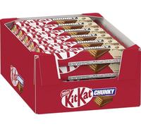 Kit Kat Chunky Chocolate Bar Milk Chocolate Box avec 24 Barres (24 x 40 g)
