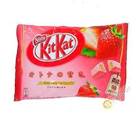Kit Kat japonais - Fraise saveur (strawberry) (12 Mini Pieces)