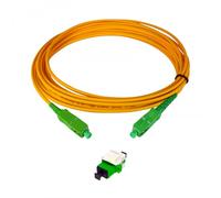 Kit Keystone FO + adaptateur SC/APC + tuyau 10m