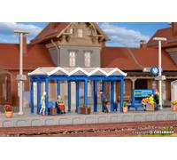 Kit Kibri 38108 HO Ensemble D'Accessoires Autour De La Gare