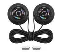 Kit Lacets Automatiques Noirs Sans Nouage, Fermeture Rotative Rapide, 2m | Mécanisme de fermeture rotative sans nouage, avec corde épaisse de 2m pour un serrage rapide et un maintien durable.