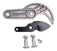 Kit lame et enclume, boulons pour coup-branches L77 Noir G